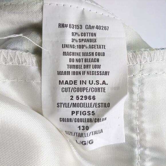 Vintage 90s Rampage Floral Print Jacket Green Blue Cotton 3 Button Blazer M - Picture 10 of 11